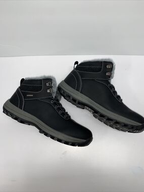 Mishansha Winter Snow Hiking Boots Men's 10 Lace Up Ankle Insulated New 43 EU